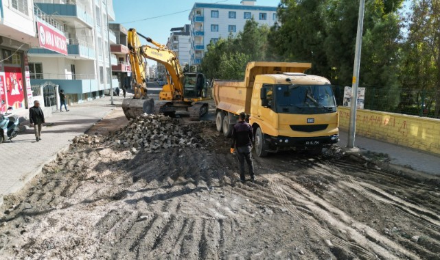 ŞANLIURFA BÜYÜKŞEHİR BELEDİYESİ, CEYLANPINAR'DA ÜST YAPI ÇALIŞMALARINA BAŞLADI