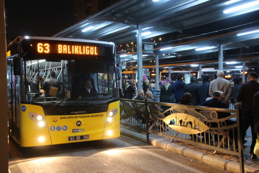 Şanlıurfa'da toplu taşıma Cumhuriyet bayramı için ücretsiz olacak;