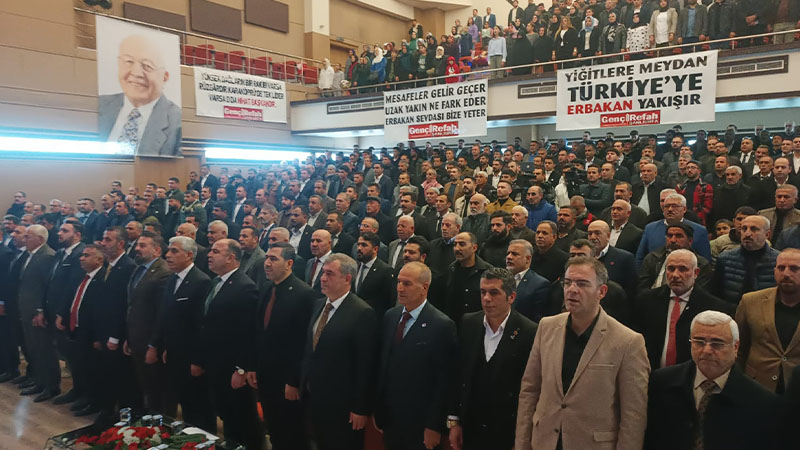 Yeniden Refah Partisi Şanlıurfa kongresi başladı;