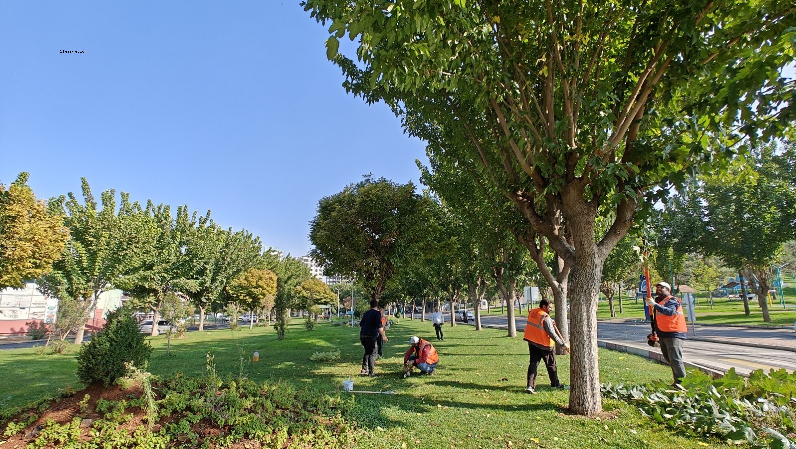 Eyyübiye’de parklar yenileniyor