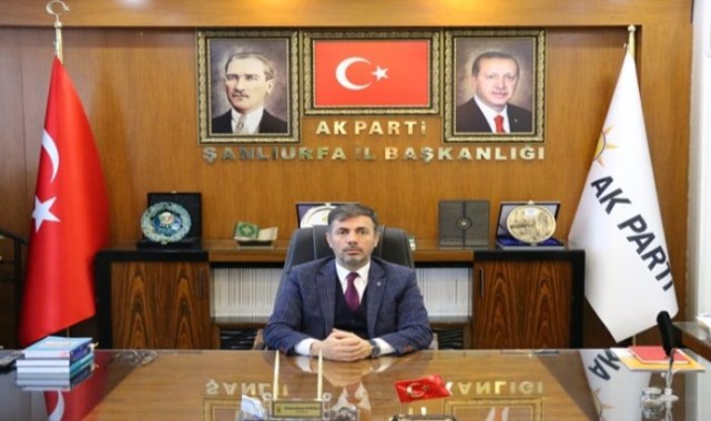 AK Parti Şanlıurfa İl Başkanı Abdurrahman Kırıkçı istifa etti