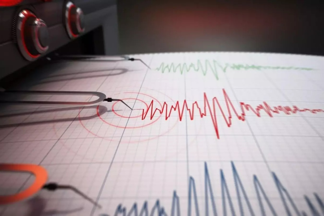 İSTANBUL'DA KORKUTAN DEPREM;